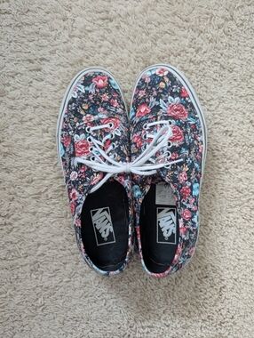 Vans Floral Printed Sneakers